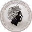 Tuvalu 1 Dollar (Pearl Harbor Planes) QUEEN ELIZABETH II IRB 1 OZ 9999 AG 2016 TUVALU 1 DOLLAR coin obverse