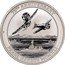 Tuvalu 1 Dollar (Pearl Harbor Planes) 75TH ANNIVERSARY P PEARL HARBOR MCMXLI coin reverse