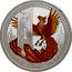 Tuvalu 1 Dollar (Phoenix) $1 EM PHEONIX coin reverse