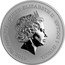 Tuvalu 1 Dollar (Queen Anne's Revenge Blackbeard) QUEEN ELIZABETH II IRB 1 OZ 9999 AG 2019 TUVALU 1 DOLLAR coin obverse