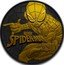 Tuvalu 1 Dollar Spiderman 2017 Proof ©MARVEL MARVEL SPIDERMAN coin reverse