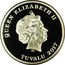 Tuvalu One Dollar Spitfire Anniversary 2017  Proof QUEEN ELIZABETH II IRB TUVALU 2017 coin obverse