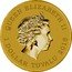 Tuvalu 1 Dollar Spock Vulcan Salute 2016 P UNC QUEEN ELIZABETH II IRB 1 DOLLAR TUVALU 2016 coin obverse