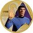 Tuvalu 1 Dollar Spock Vulcan Salute 2016 P UNC TM & © 2016 CBS. ARR. SPOCK P coin reverse
