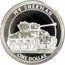 Tuvalu One Dollar Tank M4 Sherman 2017  Proof M4 SHERMAN ONE DOLLAR coin reverse
