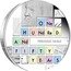 Tuvalu 1 Dollar The Periodic Table 2019 P Proof PERIODIC TABLE P NM O NE H U ND RE D A ND F I F T Y Y E AR S coin reverse