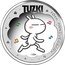 Tuvalu 1 Dollar (Tuzki) TUZKI 10TH ANNIVERSARY coin reverse