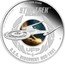 Tuvalu 1 Dollar USS Discovery UFP 2018 P Proof 1 OZ 9999 SILVER STAR TREK TM DISCOVERY TM & © 2018 CBS. ARR. P UFP U.S.S. DISCOVERY NCC-1031 coin reverse