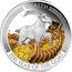 Tuvalu 1 Dollar Wealth Year of the Goat 2015 P Proof KM# 363 WEALTH P 2015 YEAR OF THE GOAT coin reverse
