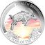 Tuvalu 1 Dollar Year of the Goat Health 2015  Proof KM# 361 HEALTH 2015 YEAR OF THE GOAT P coin reverse