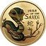 Tuvalu 1 Dollar (Year of the Snake) YEAR OF THE SNAKE 蛇 coin reverse