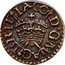 Ireland 1 Farthing James I Harrington Issue ND (1613-1626)  IACO D G MAG BRIT coin obverse