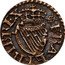 Ireland 1 Farthing James I Harrington Issue ND (1613-1626)  FRA ET HIB REX coin reverse