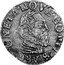 Netherlands 1 Oord Prince Maurice 1657 MONETA NOV ... coin obverse