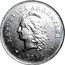 Argentina 1 Peso (Pattern Bird) KM# Pn57 REPUBLICA ARGENTINA 1943 coin obverse