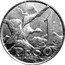 Argentina 1 Peso (Pattern Bird) KM# Pn57 1 PESO coin reverse