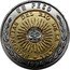 Argentina Un Peso Pattern Tri-metallic 1994 UN PESO PROVINCIAS DEL RIO DE LA PLATA 1994 coin reverse