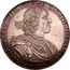 Russia 1 Rouble (Pyotr I Novodel) KM# 162.2 ПЕТРЬ А ИМПЕРАТОРЬ I САМОДЕРЖЕЦЬ ВСЕРОСИIСКИI СПБ coin obverse
