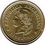 Argentina 10 Centavos Capped Liberty 1973 KM# 66 REPUBLICA ARGENTINA LIBERTAD coin obverse