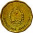 Argentina 10 Centavos Coat of Arms 1985 KM# 98 REPUBLICA ARGENTINA coin obverse