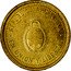 Argentina 10 Centavos Coat of Arms 2006 KM# 107 REPUBLICA ARGENTINA EN UNION Y LIBERTAD coin obverse