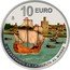 Spain 10 Euro Magellan-Elcano Expedition - The arrival 2022 M Proof 10 EURO M V CENTENARIO DE LA VUELTA AL MUNDO coin reverse