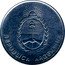 Argentina 100 Australes Coat of Arms 1991 KM# 103 REPUBLICA ARGENTINA coin obverse