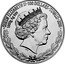 Tuvalu 100 Dollars (Franz Joseph I and Empress Elisabeth) QUEEN ELIZABETH II 100 DOLLARS TUVALU 2016 1000 G AG 999 IRB coin obverse