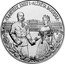 Tuvalu 100 Dollars (Franz Joseph I and Empress Elisabeth) FRANTISEK JOSEF I ALZBETA BAVORSKA CM coin reverse