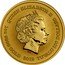 Tuvalu 100 Dollars (Ship Queen Anne's Revenge) QUEEN ELIZABETH II IRB 1 OZ 9999 GOLD 2019 TUVALU 100 DOLLARS coin obverse