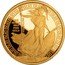 UK 100 Pounds Britannia Oriental Border 2018  Proof BRITANNIA ONE OUNCE 999.9 FINE GOLD 2018 NATHAN coin reverse