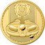 UK 100 Pounds The Who 2021  Bullion 1 OZ FINE GOLD 999.9 2021 THE WHO HDG coin reverse