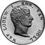 Netherlands 2 1/2 Gulden (Louis Napoleon Pattern) LODEW. NAP. KON. VAN HOLL. GEORGE F coin obverse