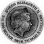 Tuvalu 2 Dollars (Chinese Mythical Creatures Antique Finish) QUEEN ELIZABETH II IRB 2 OZ 999 SILVER 2016 TUVALU 2 DOLLARS coin obverse