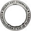Tuvalu 2 Dollars Starfleet Command Emblem Holey Dollar 2019 P STARFLEET COMMAND P TM & © 2019 CBS. ARR. UNITED FEDERATION OF PLANETS coin reverse