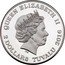 Tuvalu 2 Dollars Year of the Monkey Rhombus 2016  Proof QUEEN ELIZABETH II IRB 2 DOLLARS TUVALU 2016 coin obverse
