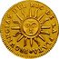 Argentina 2 Escudos Radiant Sunface Rio de la Plata 1824 RA DS KM# 19.1 PROVINCIAS DEL RIO DE LA PLATA coin obverse