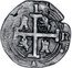 Argentina 2 Reales Coat of Arms La Rioja 1822 KM# 1 A I O R coin reverse
