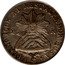 Argentina 2 Reales Mountains 1843 RB KM# 16 2 R ETERNO LOOR AL RESTAURADOR ROSAS coin reverse