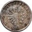 Argentina 2 Reales Castle 1854 KM# 30 2 R 9 D CONFEDERADA 1854 coin reverse
