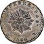 Argentina 2 Reales Castle Cordoba 1846 Many important varieties exists KM# 25 1846 2RS 9DS CONFEDERADA coin reverse