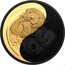 Canada 20 Dollars (Black and Gold The Sea Otter) CT coin reverse