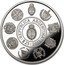 Argentina 25 Pesos Dedication to Indigenous Peoples 2015 Proof KM# 183 REPVBLICA ARGENTINA $25 2015 coin obverse