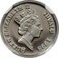Tuvalu 3 Dollars (Horse) QUEEN ELIZABETH II TUVALU 1998 coin obverse