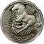 Tuvalu 3 Dollars (Horse) 1/25 OZ 9995 PT 3 DOLLARS coin reverse