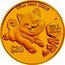Tuvalu 30 Dollars (Prosperity Year of the Dog) 1/5 OZ 9999 GOLD P $30 coin reverse