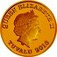 Tuvalu 30 Dollars Success Year of the Monkey 2016 P Proof QUEEN ELIZABETH II IRB TUVALU 2016 coin obverse