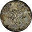 Argentina 4 Reales Castle 1845 Obverse without portcullis KM# 24.2 4 RS 9 DS CONFEDERADA coin reverse