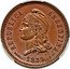 Argentina 40 Centavos Fuertes (Essai Liberty) KM# E4a REPUBLICA ARGENTINA. ESSAI. 1879. C.WURDEN coin obverse
