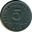 Argentina 5 Centavos Jose de San Martin 1953 KM# 46a REPUBLICA ARGENTINA 5 CENTAVOS 1953 coin obverse